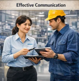 Effective communication between factory team and customer during drinkware production